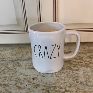 New Rae Dunn Crazy mug